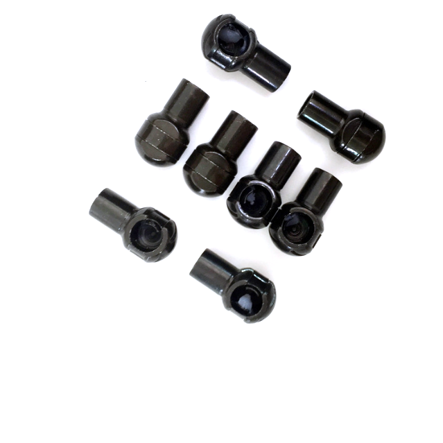 Casquillo esférico con ranura para resorte de gas