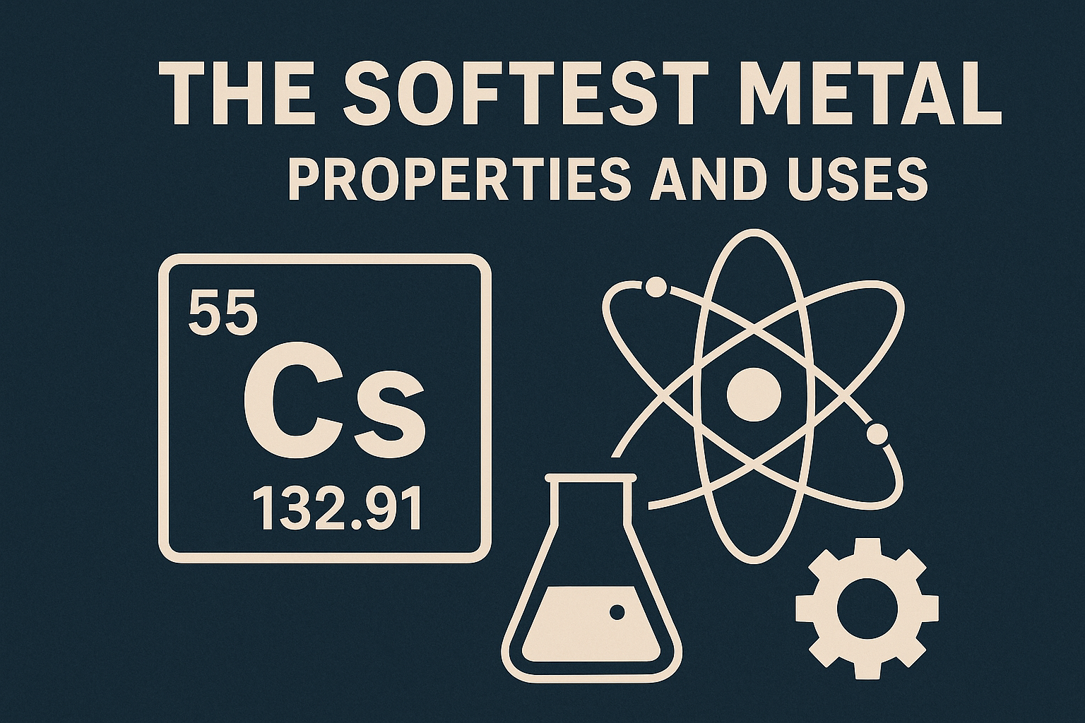 Descubra las propiedades y usos del metal más suave