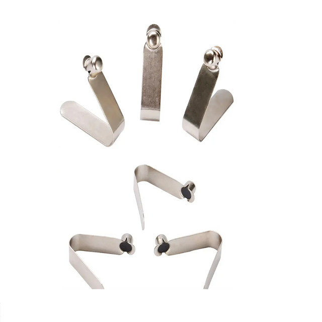 Clips de resorte de botón 